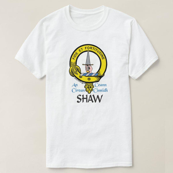 Shaw Scottish Clan Crest Full T-Shirt, Family Crest Shirt