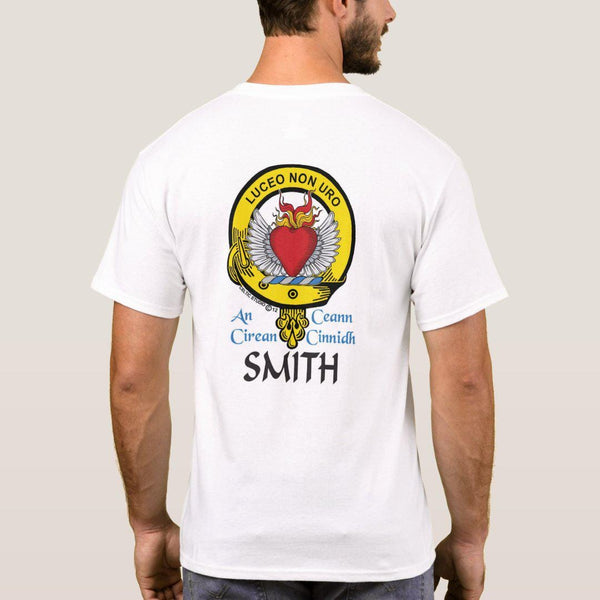Smith Scottish Clan Crest Full T-Shirt, Family Crest Shirt