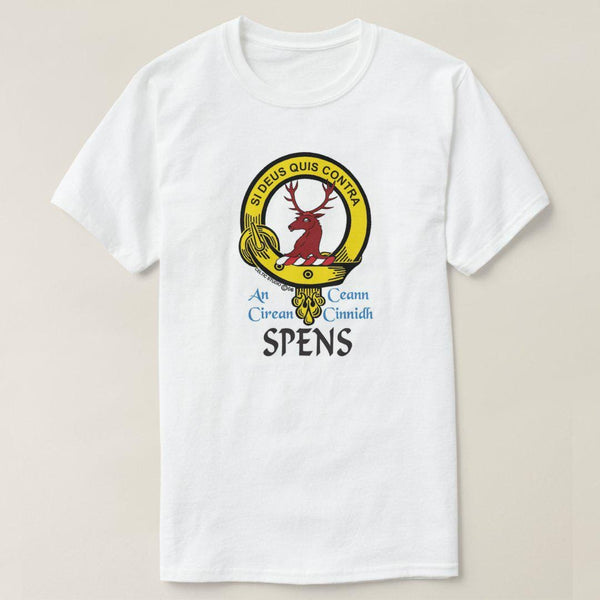 Spens Scottish Clan Crest Full T-Shirt, Family Crest Shirt