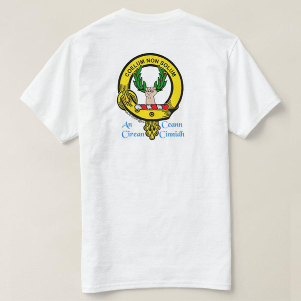Stevenson Scottish Clan Crest Full T-Shirt, Family Crest Shirt