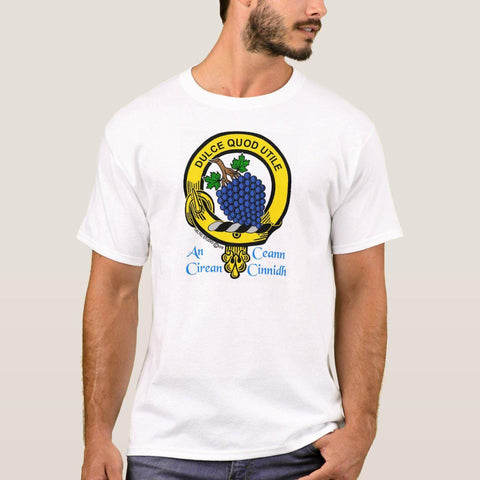 Strang Scottish Clan Crest Full T-Shirt, Family Crest Shirt