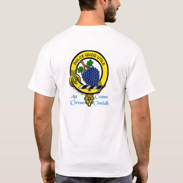 Strang Scottish Clan Crest Full T-Shirt, Family Crest Shirt