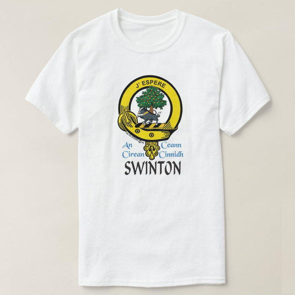 Swinton Scottish Clan Crest Full T-Shirt, Family Crest Shirt