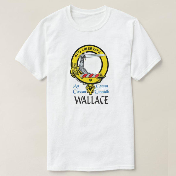 Wallace Scottish Clan Crest Full T-Shirt, Family Crest Shirt
