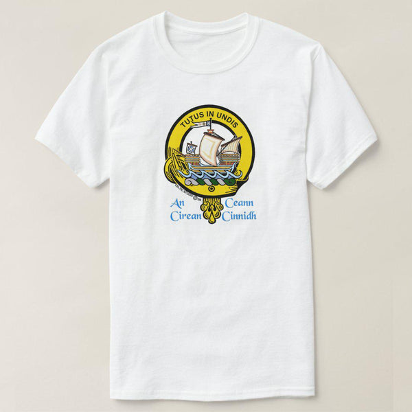 Wood Scottish Clan Crest Full T-Shirt, Family Crest Shirt