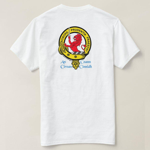YoungScottish Clan Crest Full T-Shirt, Family Crest Shirt