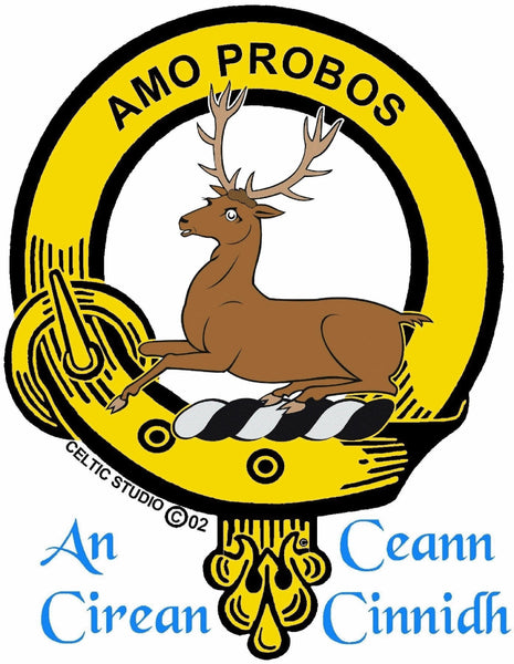 Blair Scottish Highland Dirk with Clan Crest