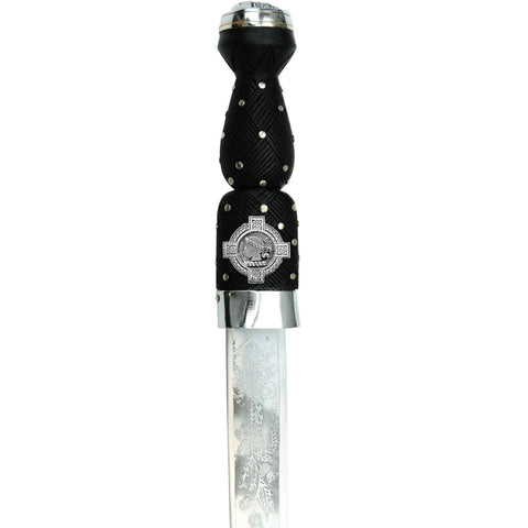 Borthwick Scottish Highland Dirk with Clan Crest