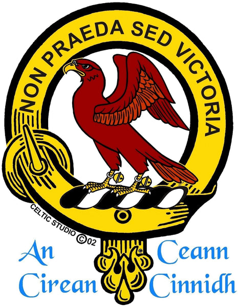 Chalmers Scottish Highland Dirk with Clan Crest