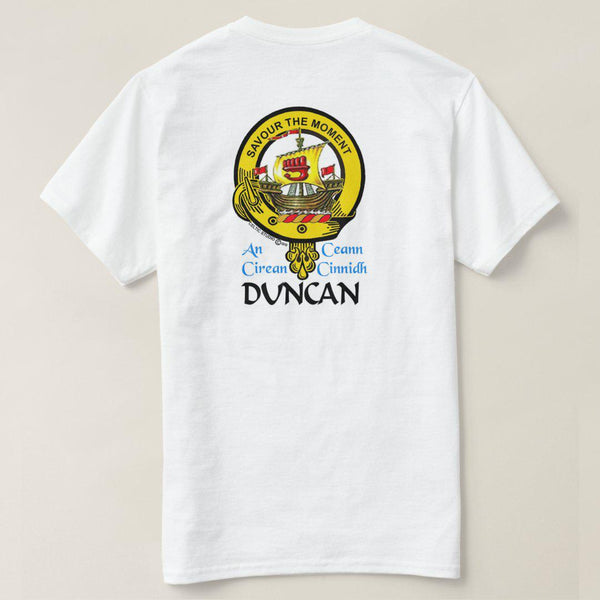 Duncan Sketraw Scottish Clan Crest Full T-Shirt, Family Crest Shirt