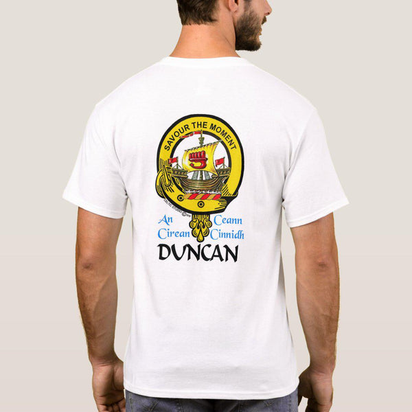 Duncan Sketraw Scottish Clan Crest Full T-Shirt, Family Crest Shirt
