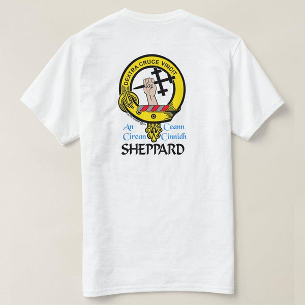 Sheppard Scottish Clan Crest Full T-Shirt, Family Crest Shirt