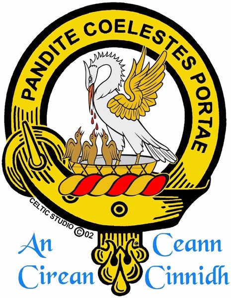 Gibson Scottish Highland Dirk with Clan Crest