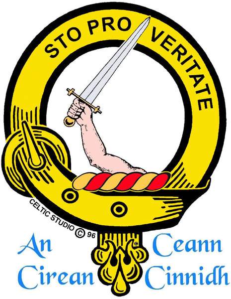 Guthrie Scottish Highland Dirk with Clan Crest