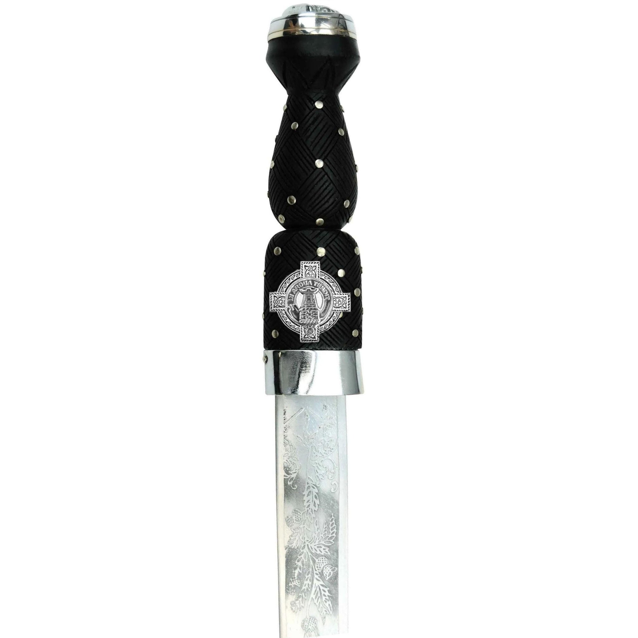 MacCallum Scottish Highland Dirk with Clan Crest