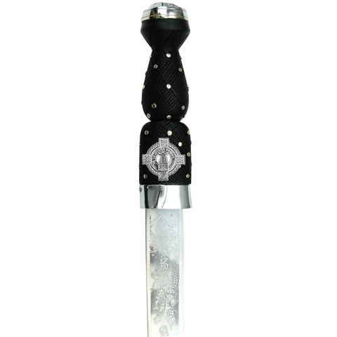 MacCallum Scottish Highland Dirk with Clan Crest