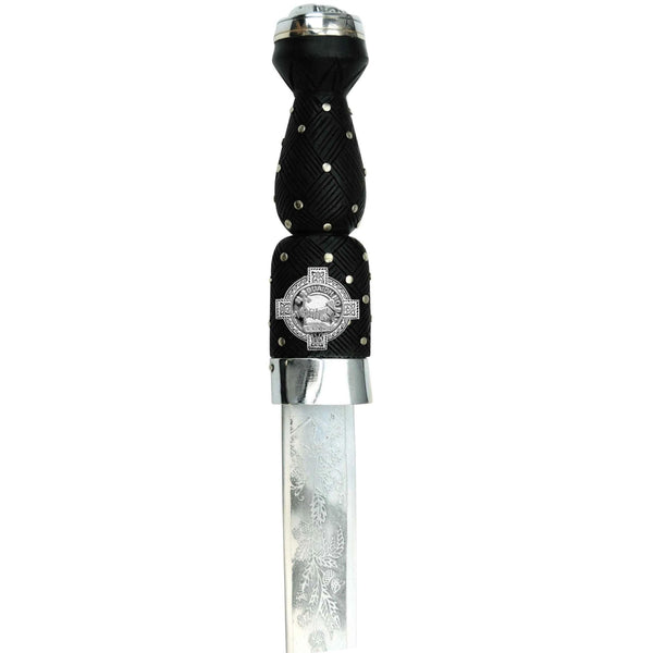 MacDougall Scottish Highland Dirk with Clan Crest