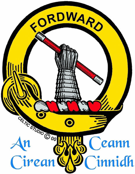 Balfour Scottish Highland Dirk with Clan Crest