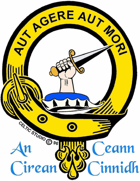 Barclay Scottish Highland Dirk with Clan Crest