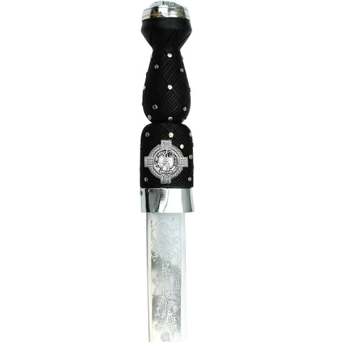 Colquhoun Scottish Highland Dirk with Clan Crest