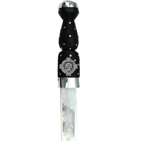 Forrester Scottish Highland Dirk with Clan Crest
