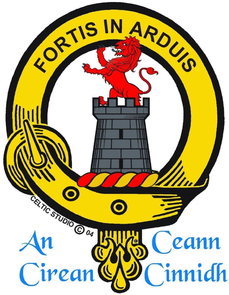 Middleton Scottish Highland Dirk with Clan Crest