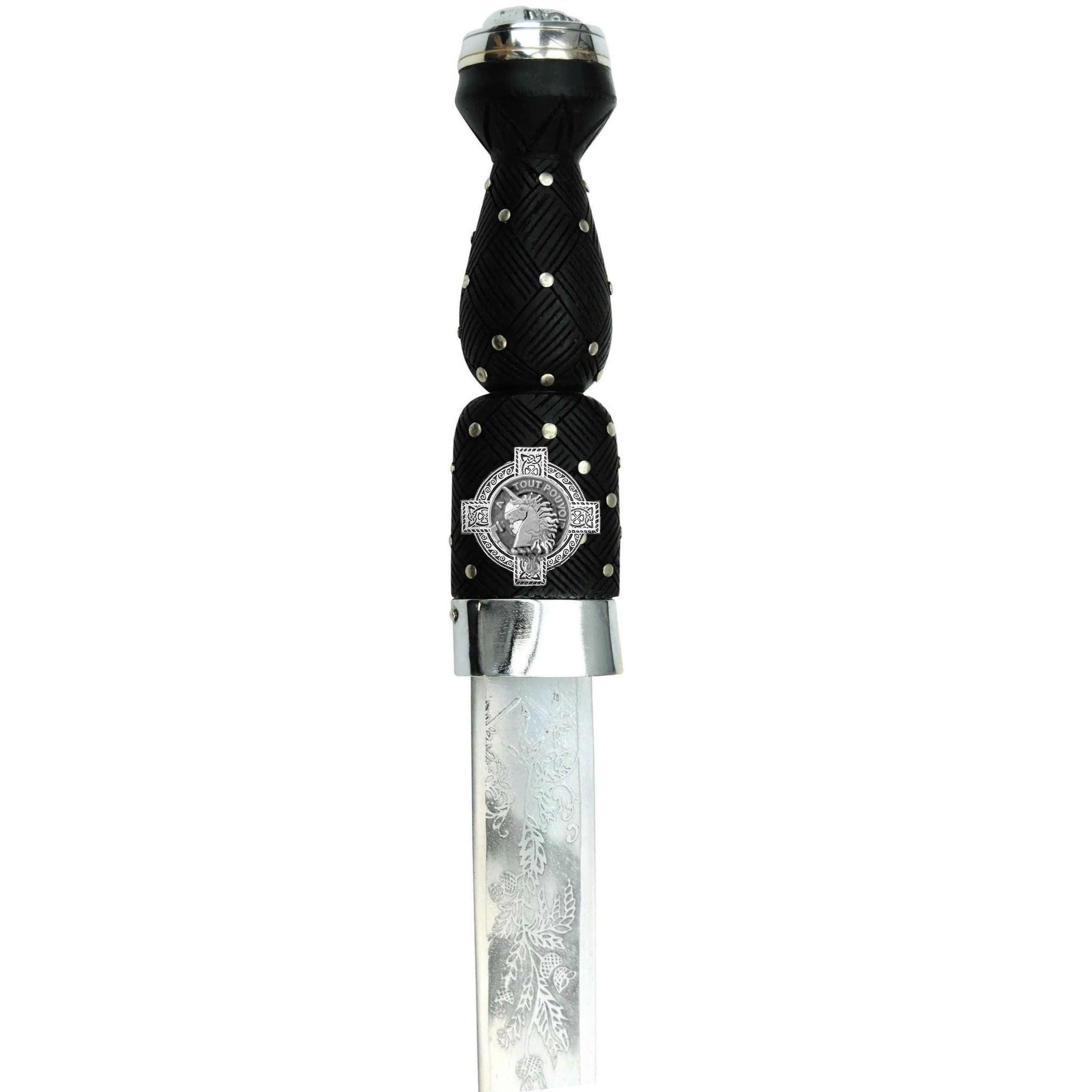 Oliphant Scottish Highland Dirk with Clan Crest