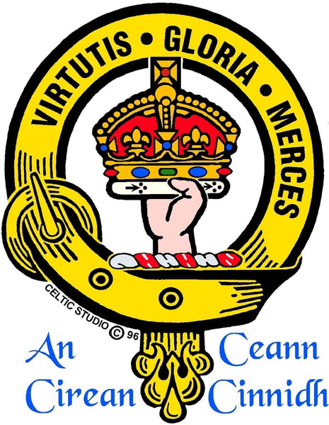 Robertson Scottish Highland Dirk with Clan Crest