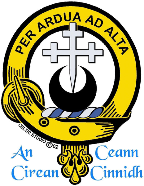 Hannay Scottish Highland Dirk with Clan Crest