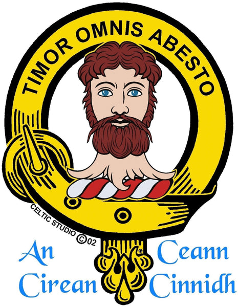 MacNab Scottish Highland Dirk with Clan Crest