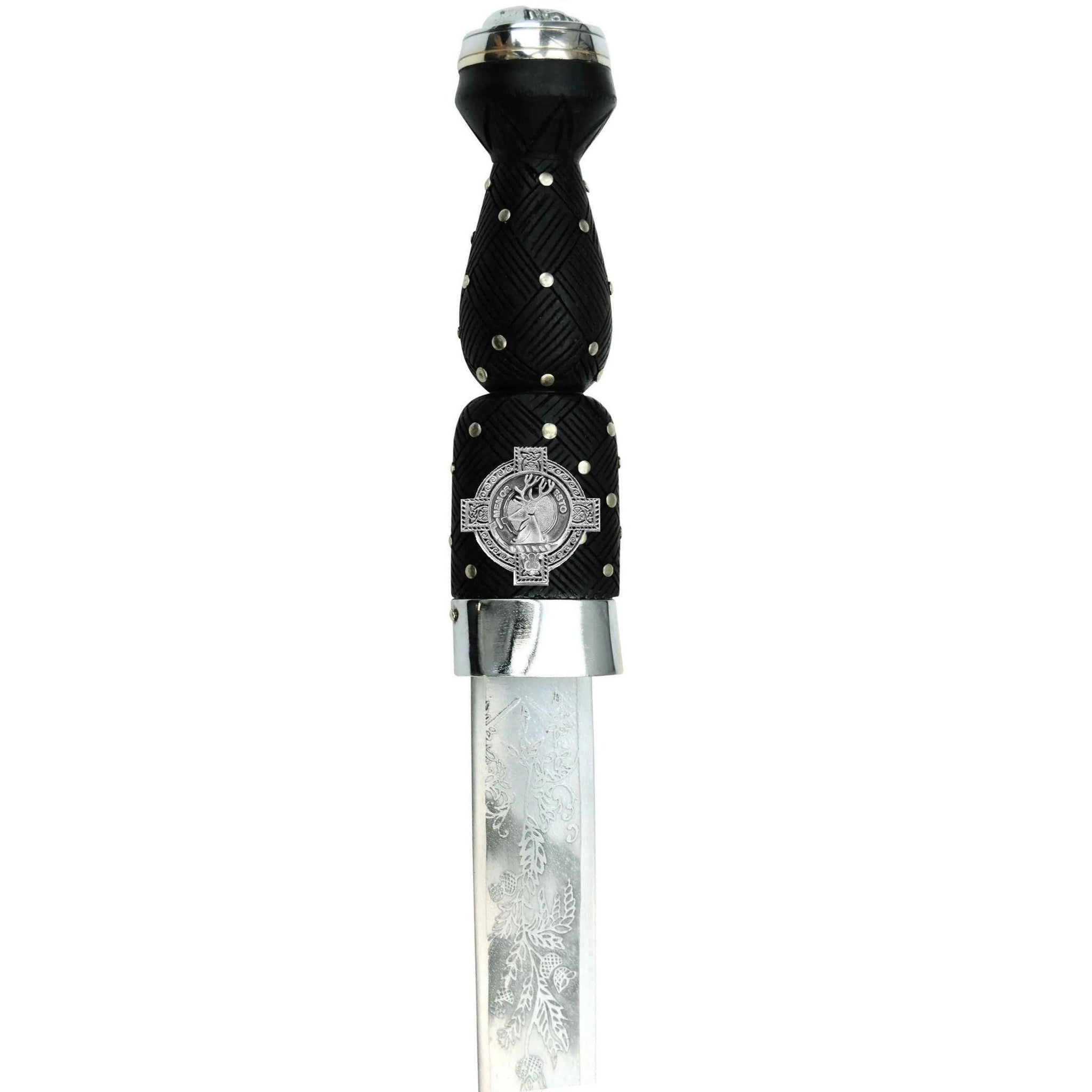 MacPhail Scottish Highland Dirk with Clan Crest