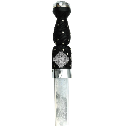 MacPhail Scottish Highland Dirk with Clan Crest