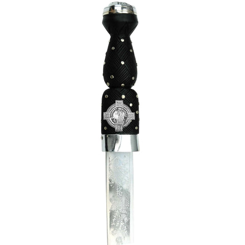 Nicholson Scottish Highland Dirk with Clan Crest