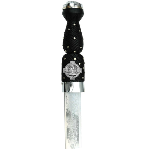 Snodgrass Scottish Highland Dirk with Clan Crest