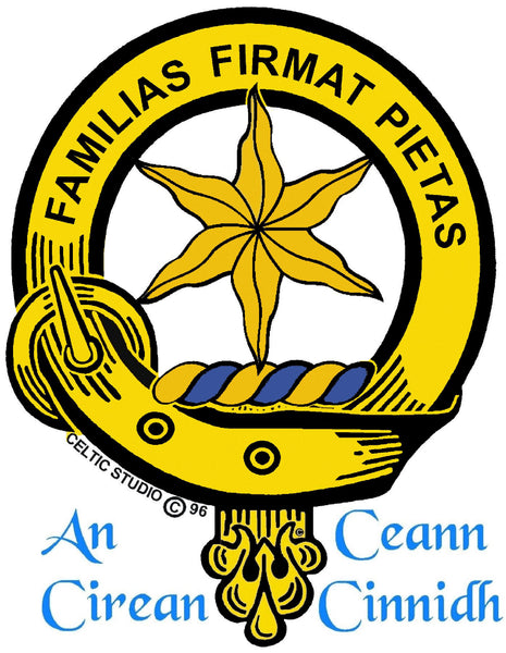 Wardlaw Scottish Highland Dirk with Clan Crest