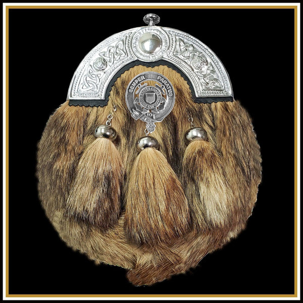 US Coast Guard Crest Badge Dress Fur Sporran