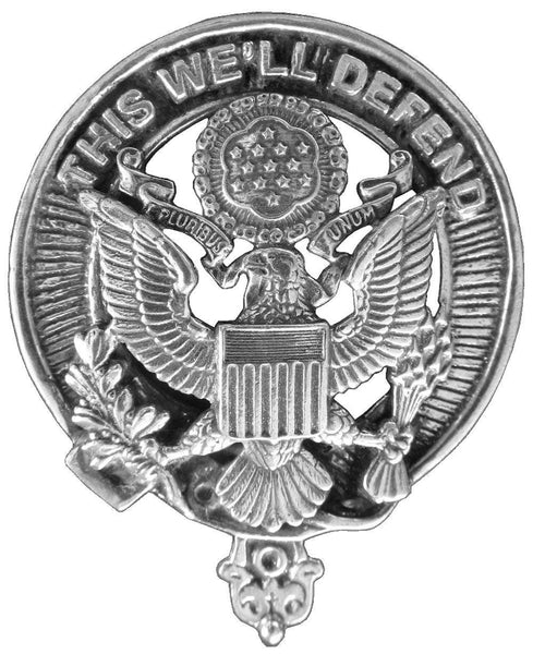 United States Army Badge Glass Beer Mug