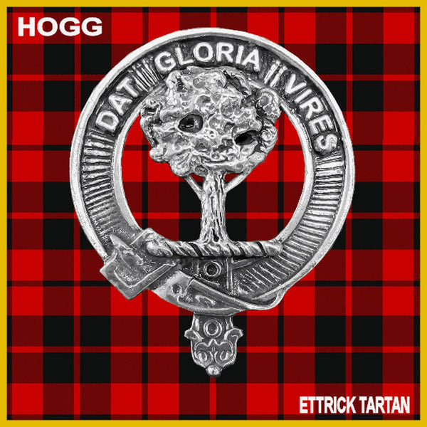 Hogg Scottish Clan Crest Badge Dress Fur Sporran