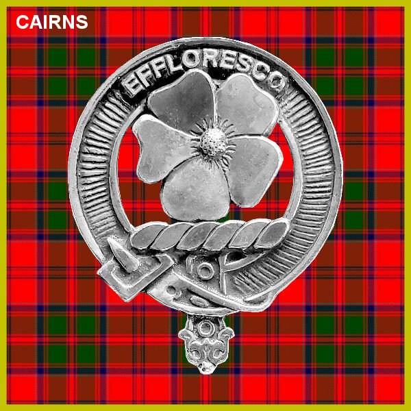 Cairns Scottish Clan Crest Badge Dress Fur Sporran