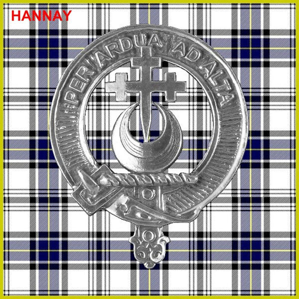 Hannay Scottish Clan Crest Badge Dress Fur Sporran