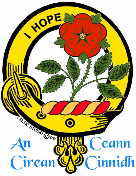 Learmont Scottish Clan Crest Badge Dress Fur Sporran