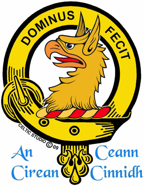 Baird Scottish Clan Crest Badge Dress Fur Sporran