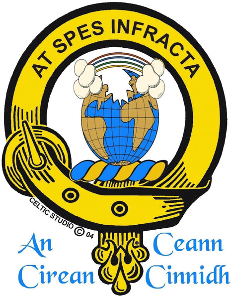Hope Scottish Clan Crest Badge Dress Fur Sporran