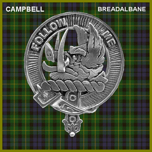 Campbell Breadalbane Scottish Clan Crest Badge Dress Fur Sporran