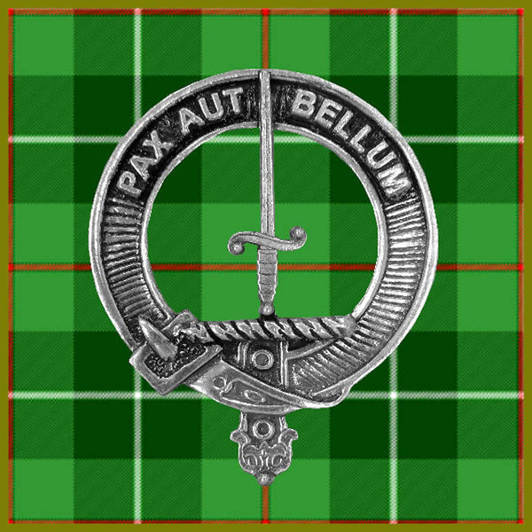 Blaine Scottish Clan Crest Badge Dress Fur Sporran