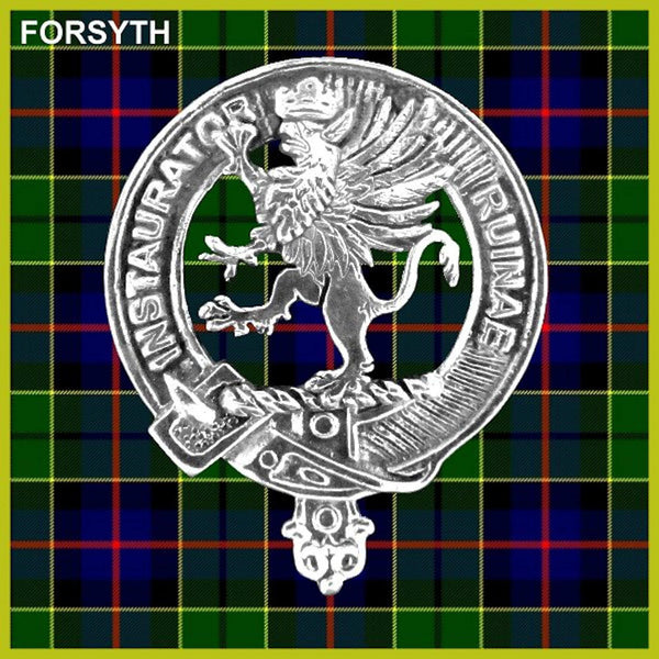 Forsyth Scottish Clan Crest Badge Dress Fur Sporran