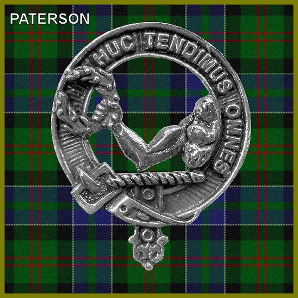 Patterson Scottish Clan Crest Badge Dress Fur Sporran