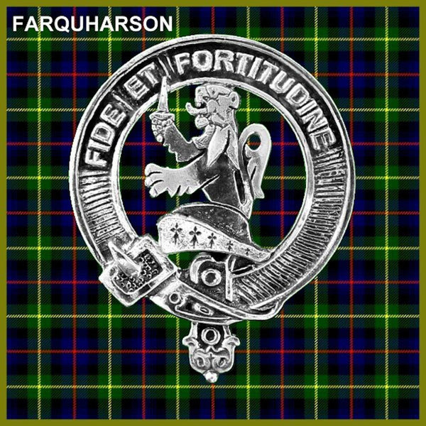 Farquharson Scottish Clan Crest Badge Dress Fur Sporran