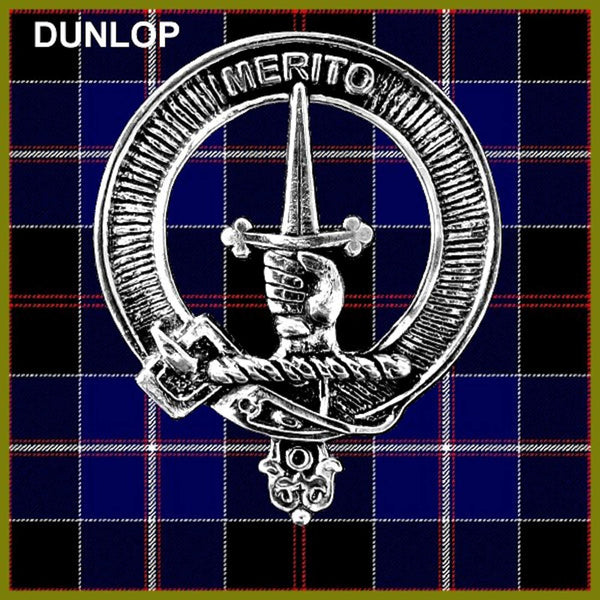 Dunlop Scottish Clan Crest Badge Dress Fur Sporran