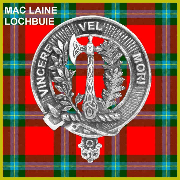 MacLaine Scottish Clan Crest Badge Dress Fur Sporran